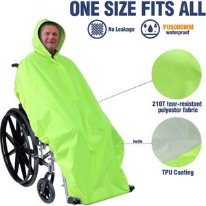 Rolstoeldeken Voor Warmte En Comfort - rolstoelzak, rolstoel, voetenzak, warm gevoerde instapzak voor rolstoelgebruikers, poncho voor rolstoel
