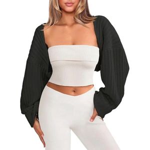 Oversized gebreide jas voor dames