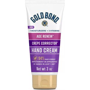 Gold Bond - Age Renew Corrector Hand Cream - Replenishing & Smoothing Formula - 85g