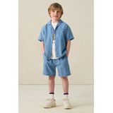 Sissy-Boy - Denim Geruite Shorts - Blauw