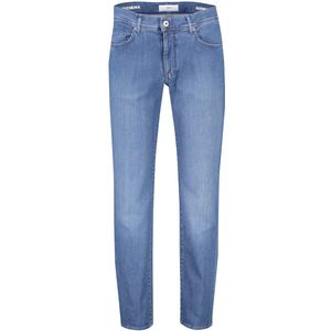 Brax Cadiz blauw effen katoen spijkerbroek