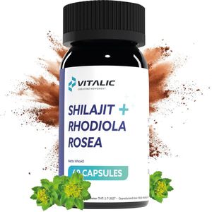PrimaVie - Shilajit - Voedingssupplement - 500 mg - 60 Capsules