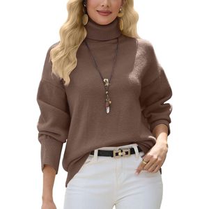 Elegante Damescoltrui – Warm Gebreid Vest voor Herfst en Winter – Oversized Pullover voor Dames
