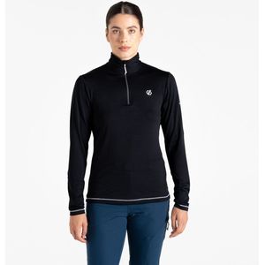 Dare 2B, Lowline II Sneldrogende Lichtgewicht Core Stretch Dames Skipully, Black, Maat 34