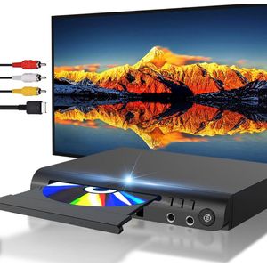 Equivera Dvd Speler Met Hdmi - Dvd Speler Met Hdmi - Dvd Speler - CD Speler - Geschikt voor Hdmi