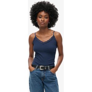 Superdry - Essential camitopje met kanten boord - Dames - Vesten