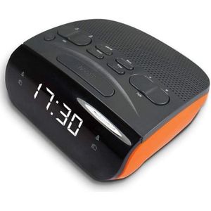 Lexium Wekkerradio Op Netstroom - Klokradio - Wekkerradio - Klokradio Met Wekker - Wekkerradio Dab - Wekker Dab Radio