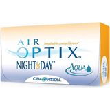 +4,00 Air Optix Night&Day Aqua  -  6 pack  -  Maandlenzen  -  Contactlenzen