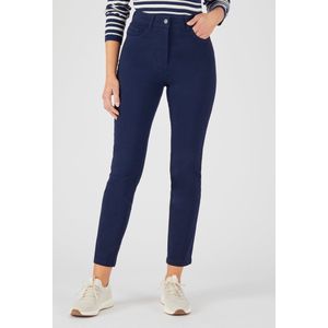 Damart - Perfect Fit Light* 7/8 slim broek van Damart - Dames - Blauw - 36