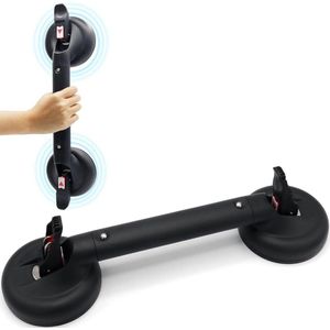 Verbeterde robuuste antislip handgreep met sterke zuignap voor badkamermuur - maximale belasting 122 kg - veiligheidsbeugel voor ouderen en senioren - 47 cm handgreep met zuignap