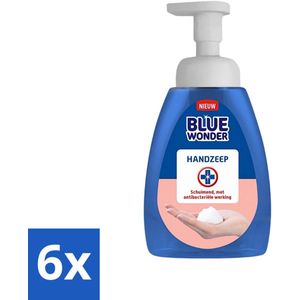 Blue Wonder - Handzeep - Hygiënisch & Verzorgend - 225 ml - Voordeelverpakking - 6 stuks