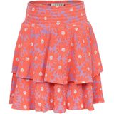 LOOXS Little 2601-7704-985 Meisjes Rok - Maat 92 - Oranje van 97% Cotton 2% Polyester 1%lycra