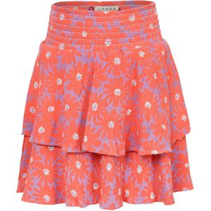LOOXS Little 2601-7704-985 Meisjes Rok - Maat 92 - Oranje van 97% Cotton 2% Polyester 1%lycra