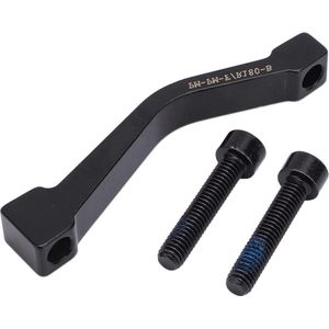 PM Schijfrem Mount Adapter - Gemakkelijk te bedienen - Excentrisch Schroef Gat Ontwerp - 180mm Fiets Schijfremblok .