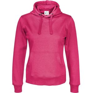 Cottover HOODIE LADY - GOTS GECERTIFICEERD 141001 - Fuchsia - XL