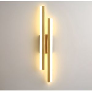 EFD Lighting WL03 - Wandlamp – Modern – goud - 3 kleuren instelbaar - LED – Wandlamp binnen – Wandlampen Woonkamer, Eetkamer