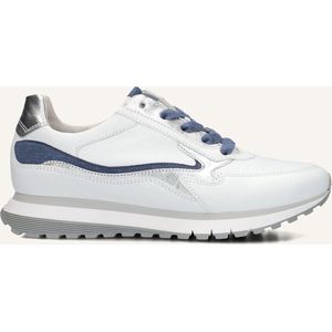 GABOR - 376 - Sneakers - Wit - Textiel/Leer - Uitneembaar Voetbed