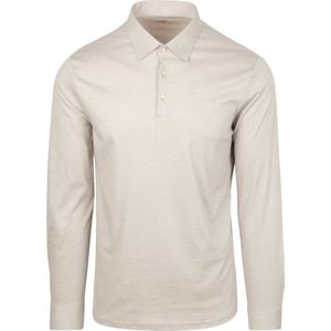 Desoto - Essential Polo Kent - Heren Poloshirt - Beige - Katoen