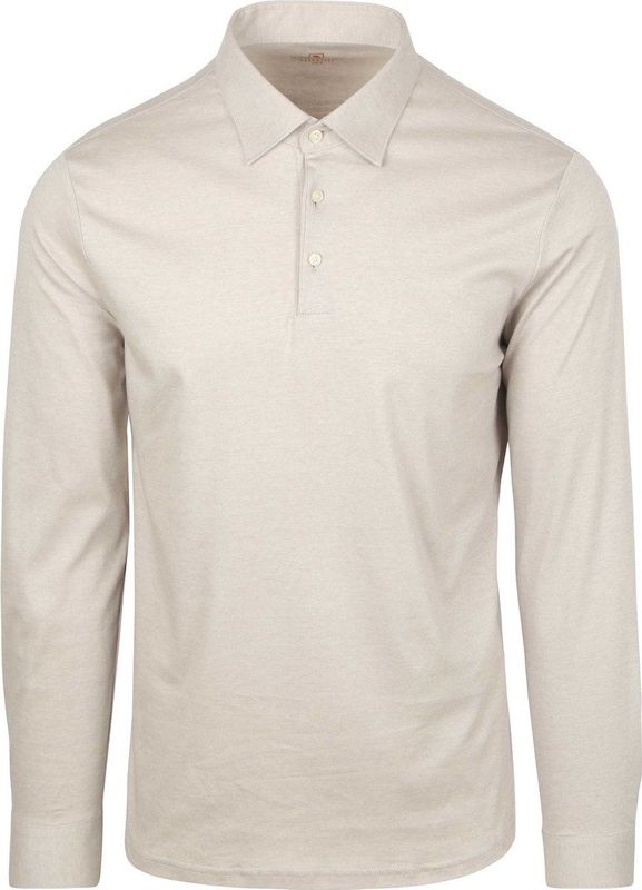 Desoto - Essential Polo Kent - Heren Poloshirt - Beige - Katoen