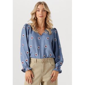 Ydence Top Philou Dames - Jurken - Blauw - Maat XS