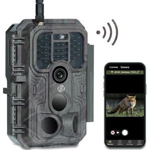 Equivera Wildcamera met Nachtzicht - Wildcamera - Wildcamera voor Buiten - Jachtcamera - Bewegingssensor - Nachtzicht