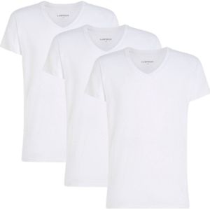 Labfresh Anti-Zweet & Antibacterieel Ondershirt Wit 3-pack - Maat: XL | Zweetbestendig, Ontzichtbaar, Geurwerend & Gerecycled Bio-Materiaal