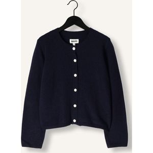 Molo Giovanna Truien & Vesten Meisjes - Sweater - Hoodie - Vest- Donkerblauw - Maat 134/140