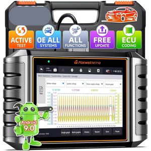 OBD2 Scanner ��– Auto Diagnosetool – Foutcode Lezer – Auto Scanner – Diagnosesysteem – 5,5 Inch Touchscreen – ECU-Codering