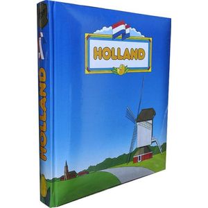 Henzo 10.164.07 landenfotoalbum HOLLAND blauw 25x28 cm