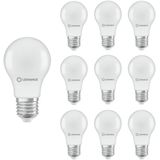 Ledvance - LED Lamp A60 E27 - Mat Glas - 4.9W - 470lm - 2700K - Set van 10