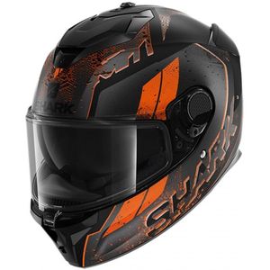 Shark - Spartan GT Ryser - Integraalhelm - Mat Zwart Antraciet Oranje