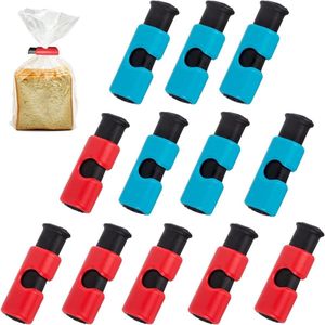 12Pcs Kitchen Storage Bag Clips - Sealing, Food, Snack Bag