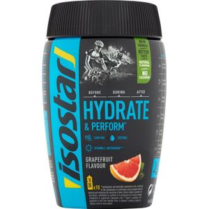 Isostar | Hydrate & Perform | Grapefruit | 10 x Sportdrank | 400 gram | Isotone drank