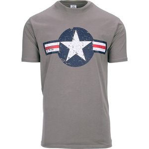 Fostex WWII Series - T-shirt WWII Air Force (kleur: Grey / maat: S)