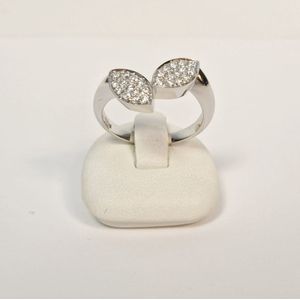 Le Chic - RB711R44 - ring - witgoud - 14 karaat - diamant - uitverkoop Juwelier Verlinden St. Hubert – van €1765,= voor €1439,=