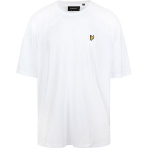 Lyle and Scott - Plussize T-shirt Wit - Heren - Maat 4XL - Grote maat