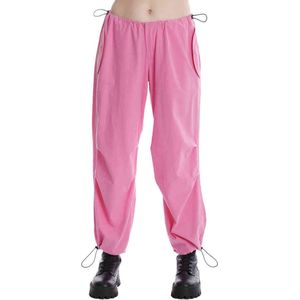 Banned - Nyx Wijde broek - S - Felroze