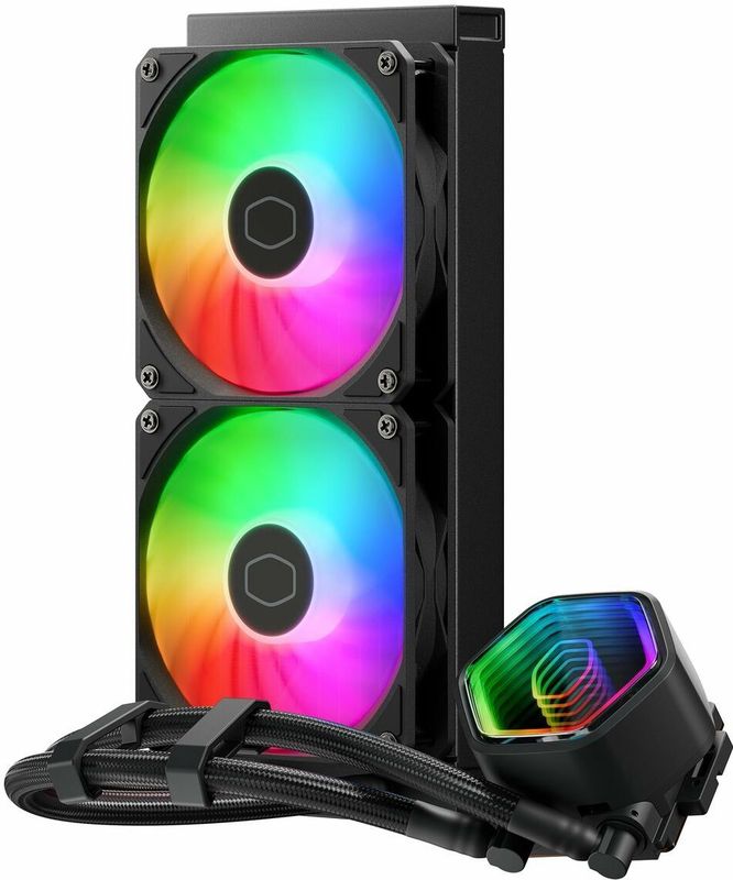 Cooler Master - MasterLiquid 240 Core II - CPU-waterkoeler - Zwart - 240mm AIO