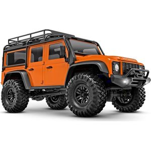 Traxxas TRX-4M 1/18 Schaal and Trail Crawler Land Rover 4WD Electric Truck with TQ Orange TRX97054-1ORNG