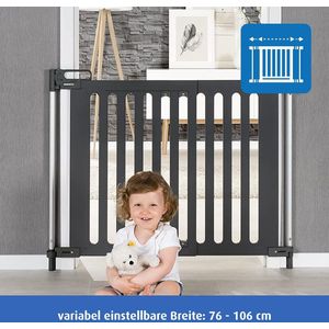 Traphekje – Stair Gate – Stair Fence – Hondenhekje - Trapbescherming Voor Kinderen en Honden