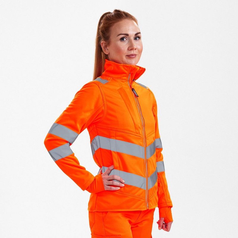 Engel - Safety 1156-237 - Softshell Jack - Hi-vis Orange - Dames