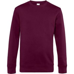 B&C Heren Koning Bemanningstrui (Donkere kers)