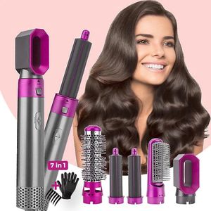 XANAA® - 5 in 1 Multistyler Airstyler Wit - Föhnborstel - 2025 Editie - Heteluchtborstel & Krulborstel & Fohnborstel - Professionele Hairwrap tot 110°C - 65.000 RPM - 5 in 1 multi styler