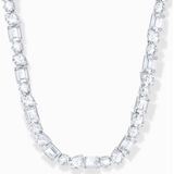 Thomas Sabo - Halsketting - Wit - Zilver - 34 - 42 cm