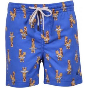 Woody zwembroek jongens/heren – koningsblauw – giraf – 201-1-ZWW-W/997 – maat S