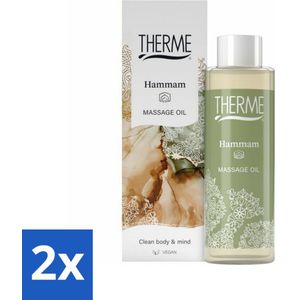 Therme - Hammam - Massageolie - Hydraterend - Verzorgend - 125ml - Voordeelverpakking - 2 stuks