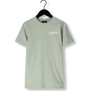 Malelions Worldwide T-shirt Polo's & T-shirts Jongens - Polo shirt - Mint - Maat 128