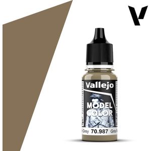 Vallejo 70987 Model Color Medium Grey - Acryl Verf flesje