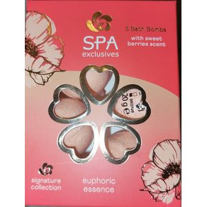 Spa Exclusives bruisballen - Bruisballen 5 stuks Witch Sweet Berries Scent - Spa Exclusives bruisballen Euphoric Essence
