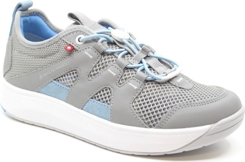 Joya - Marbella - Sneaker - Light Grey - Textiel, Velours